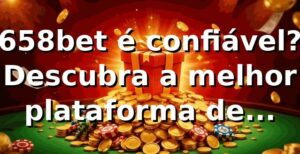 658bet é confiável? Descubra a melhor plataforma de apostas